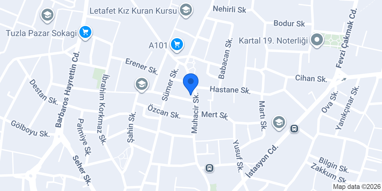 Güven nalbur konumu