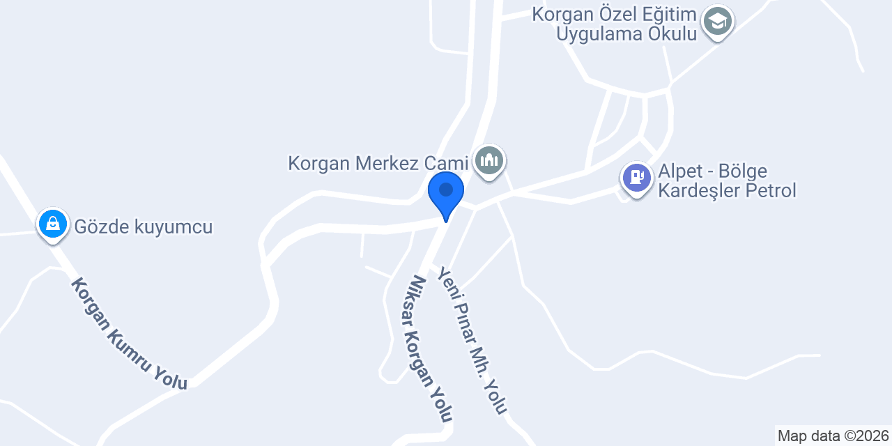 Cadde Korgan Çay Ocağı konumu