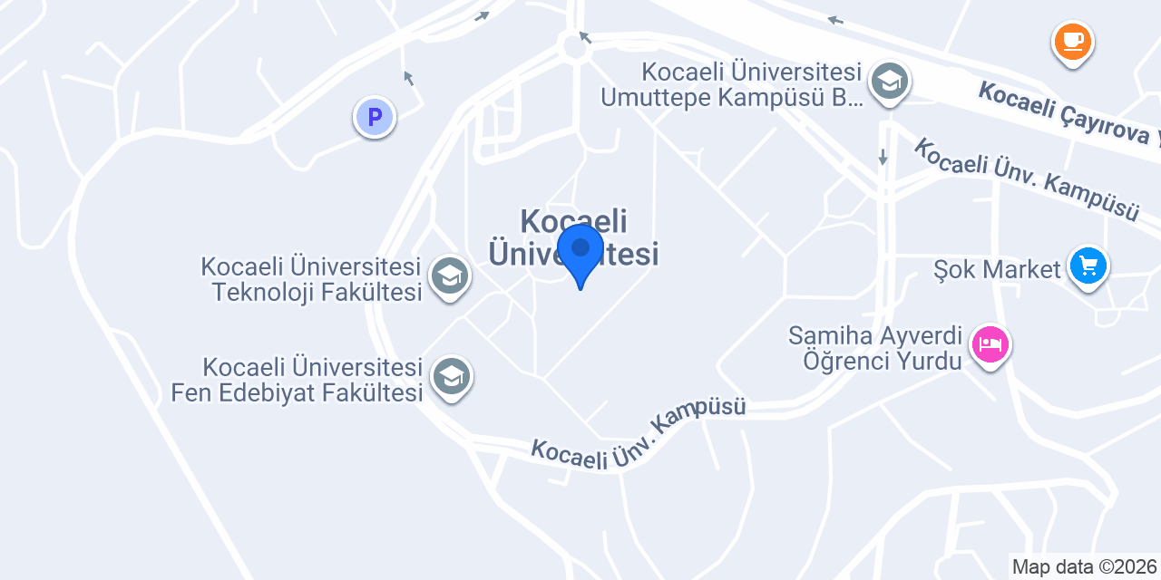 Kocaeli Üniversitesi Kütüphane ve Dokümantasyon Daire Başkanlığı konumu