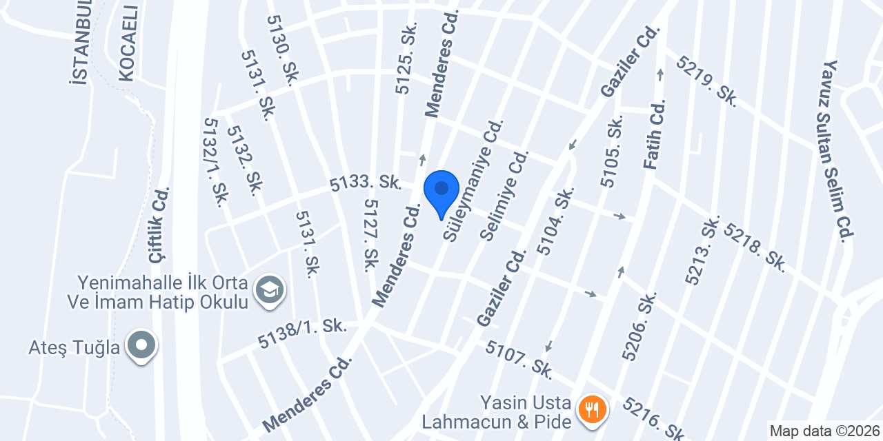 ÖZ ŞAH YAPI konumu