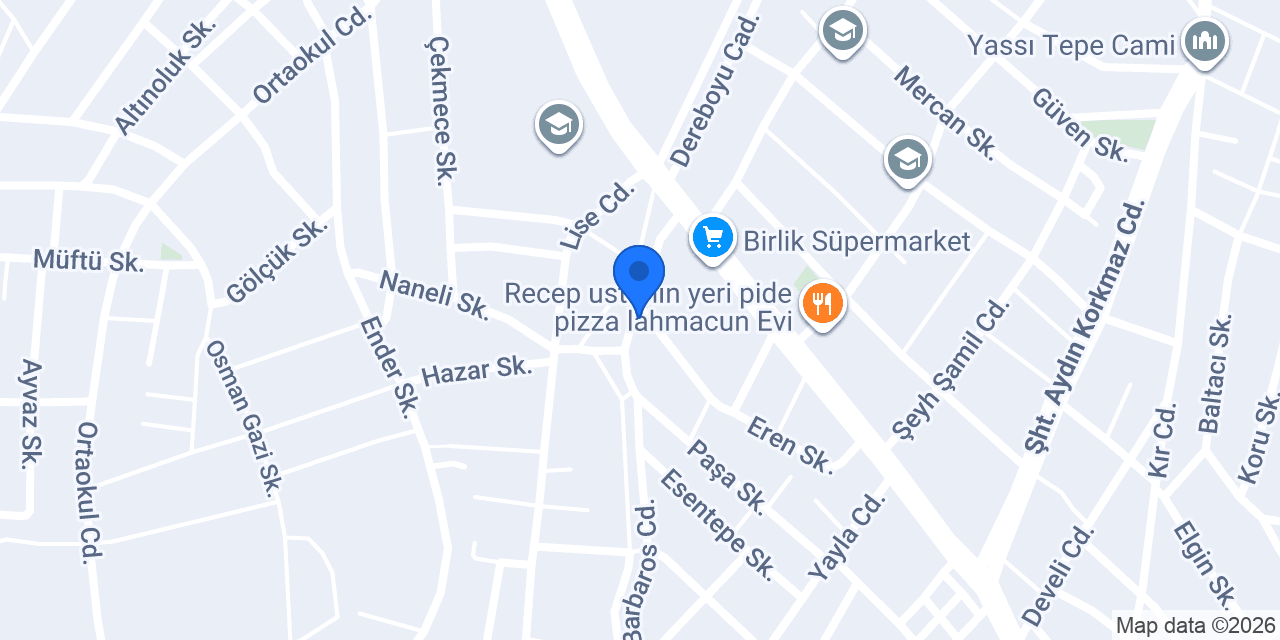 Cyber Teknik Servis konumu