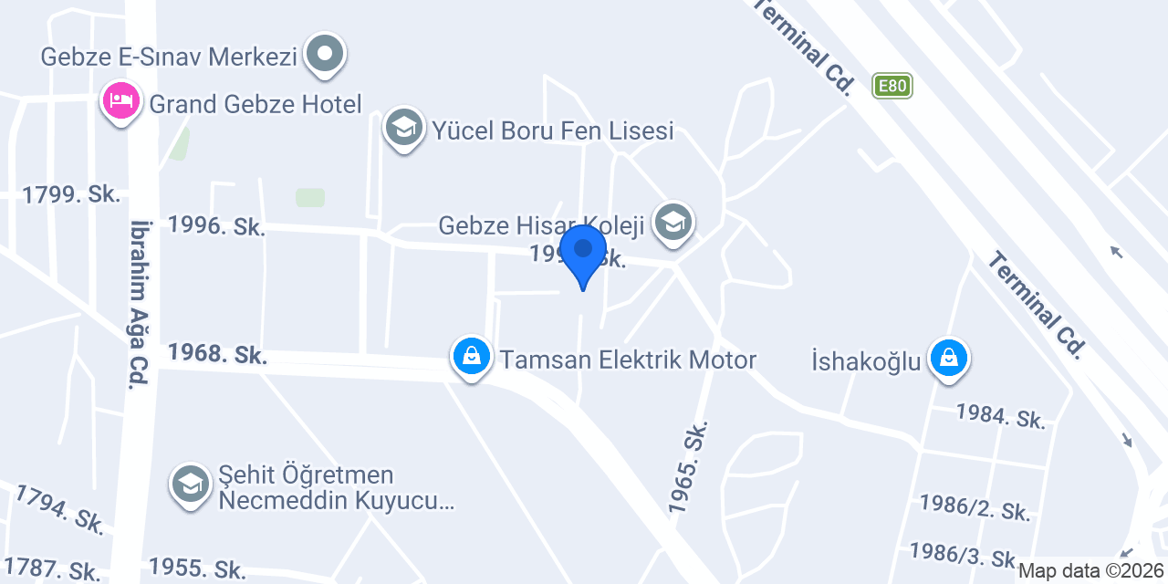 BAKAN TURİZM - ŞUBE konumu