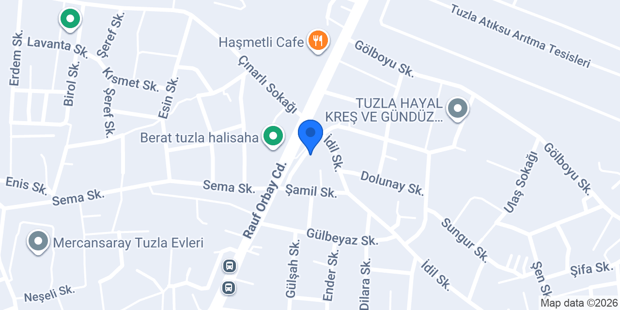 Tuzla Canada Koleji konumu