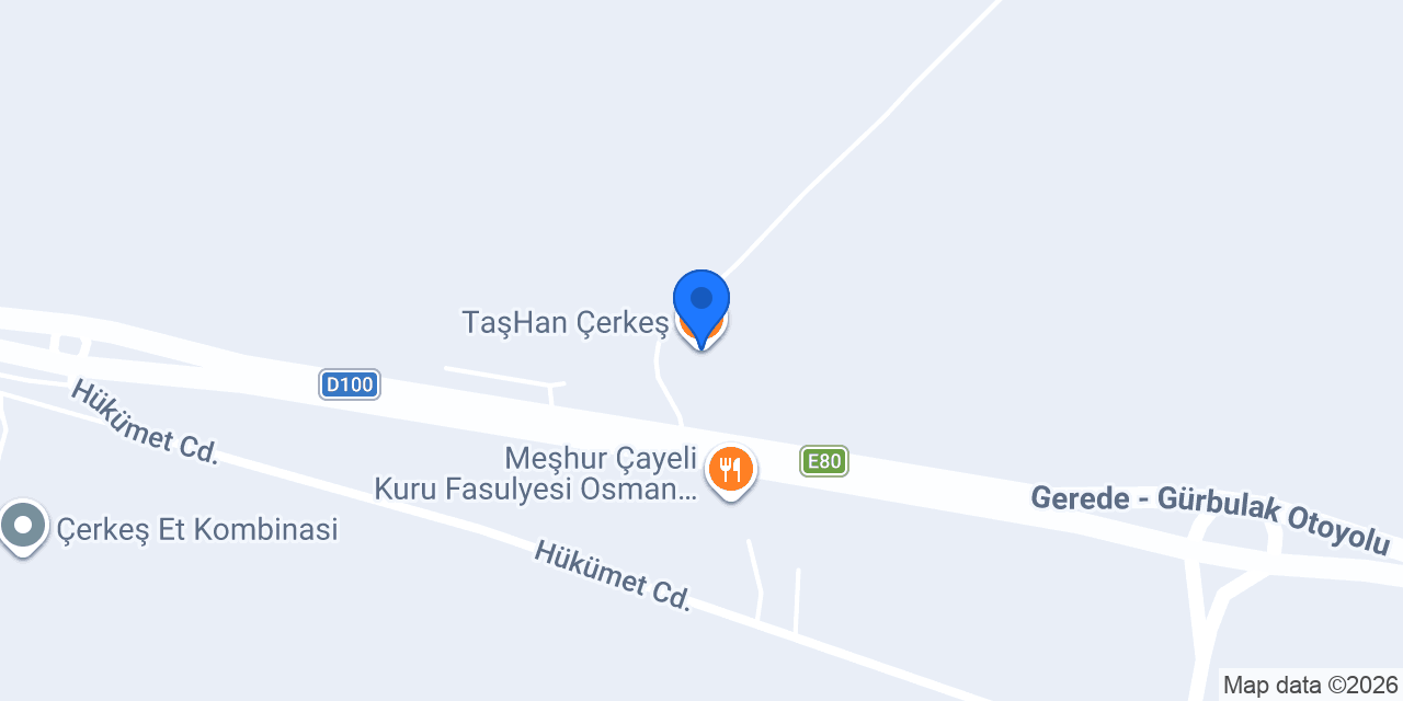 TaşHan Çerkeş konumu