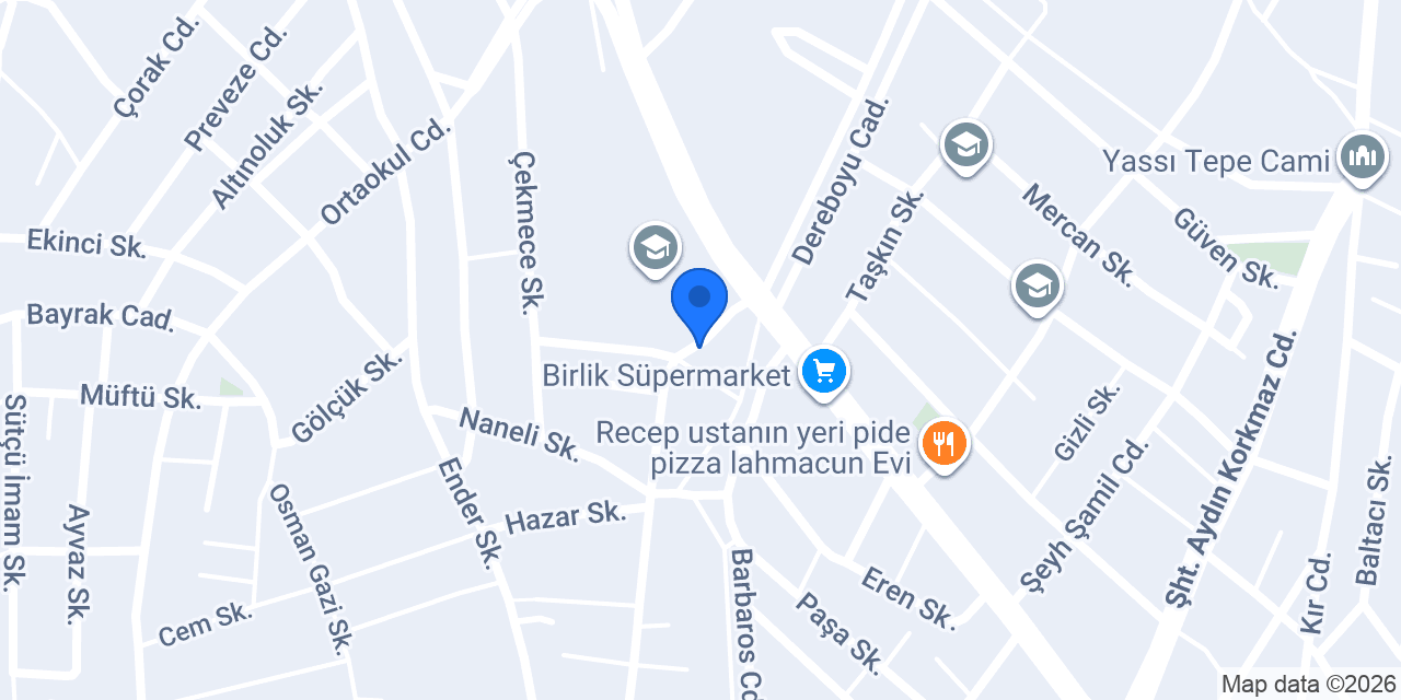 *** MRT İLETİŞİM *** konumu