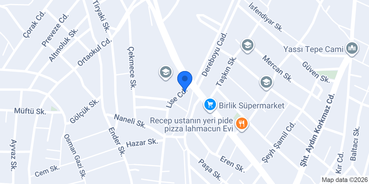 Gökçe Kuaför konumu