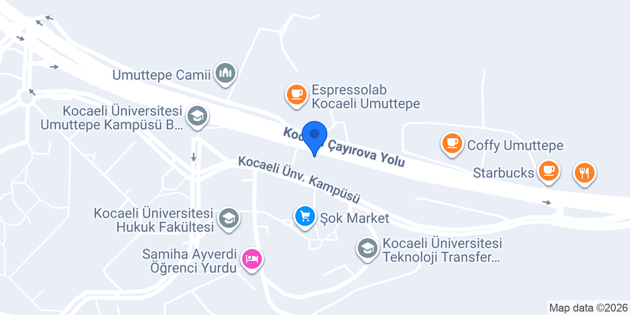 Umuttepe Eczanesi konumu