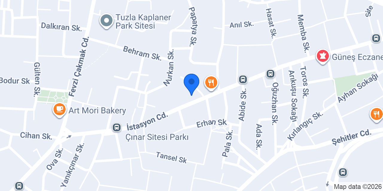 Fenhocası özel ders konumu