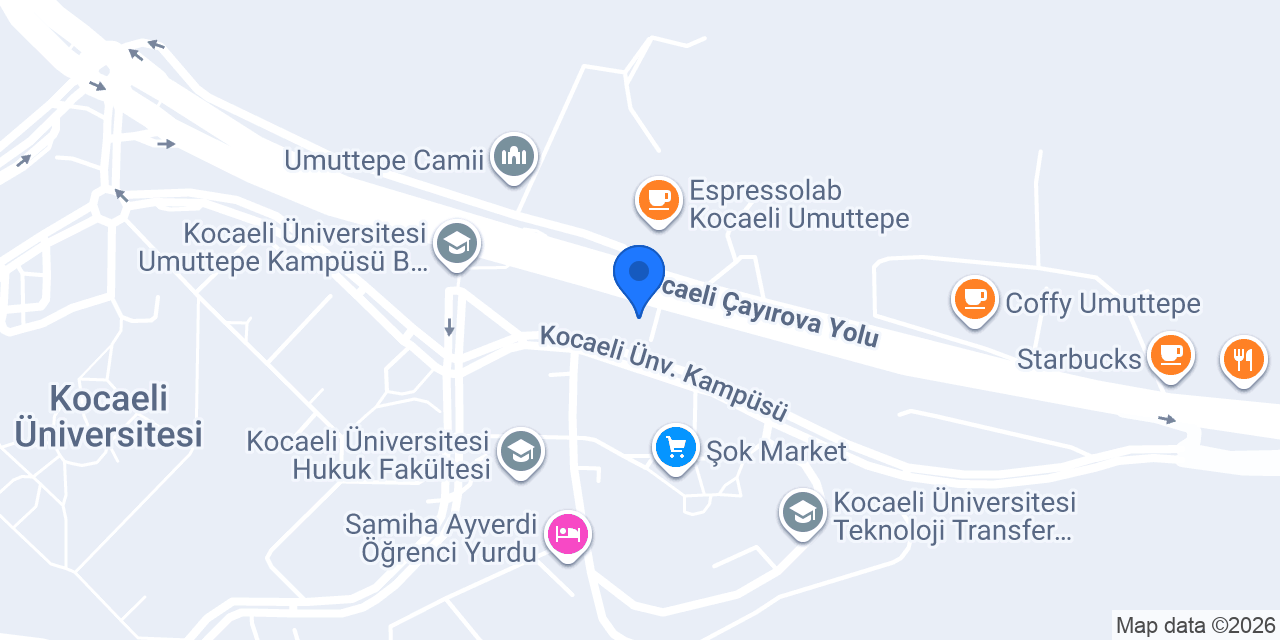 İzmİt Ünİversİte konumu