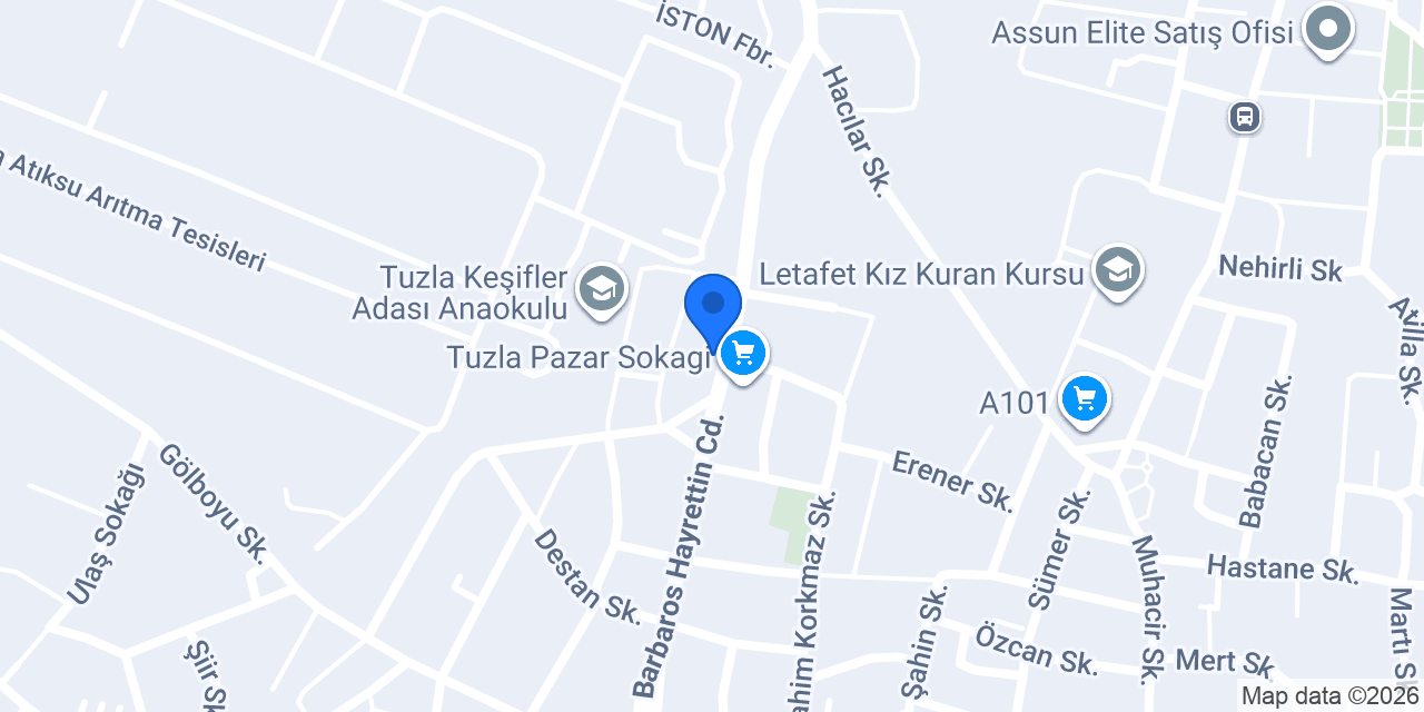 KindyROO Tuzla konumu