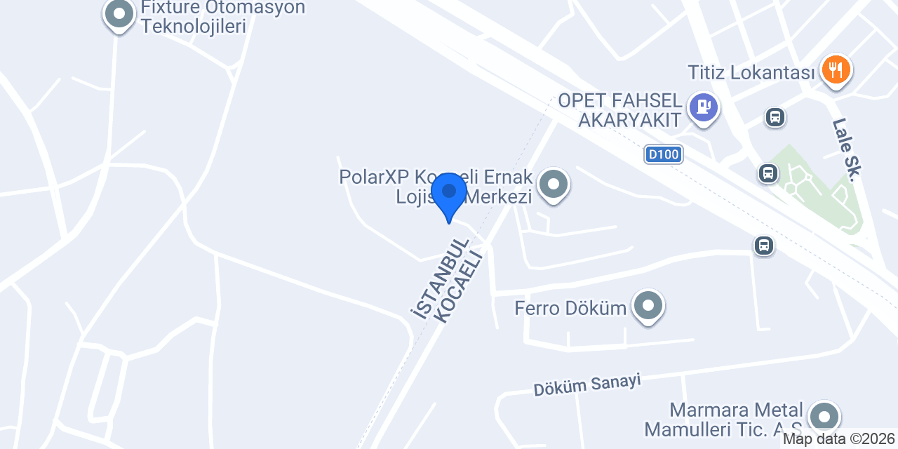 Aruna paslanmaz çelik konumu