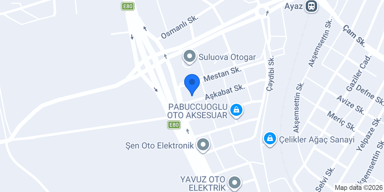 Astürk Mermer Granit konumu