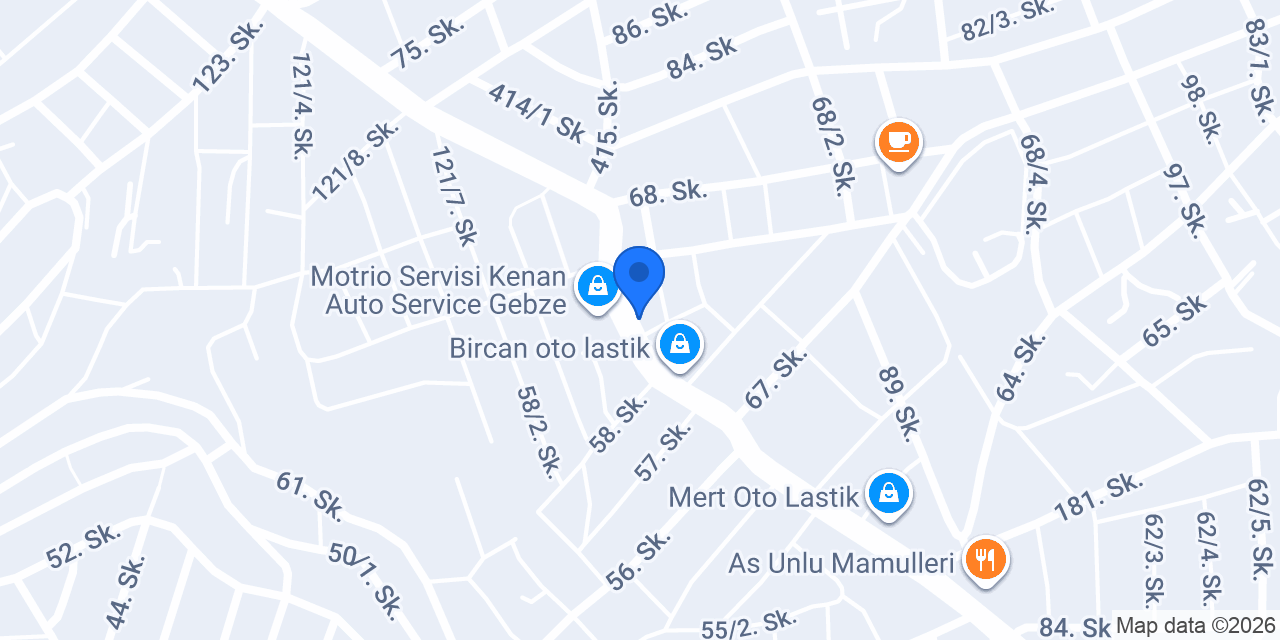 OĞLAKÇI OTO SERVİS konumu