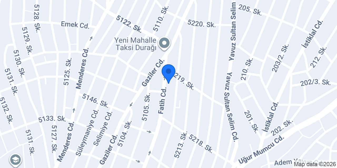 Tatlıbak Yeni Mahalle-2 Şubesi konumu