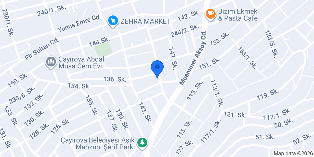 İnönü Mahallesi Muhtarlığı konumu