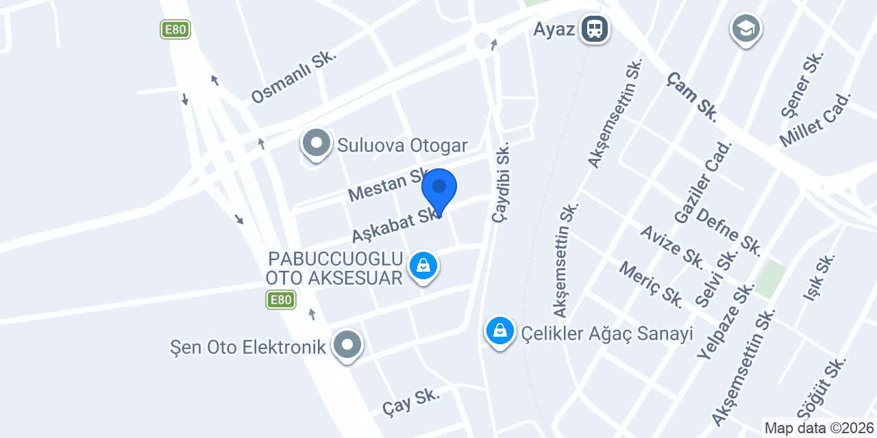 YÖRÜKOĞLU DEMİR DOĞRAMA konumu