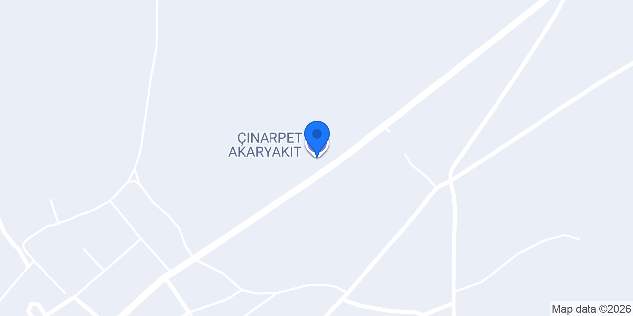 ÇINARPET AKARYAKIT konumu