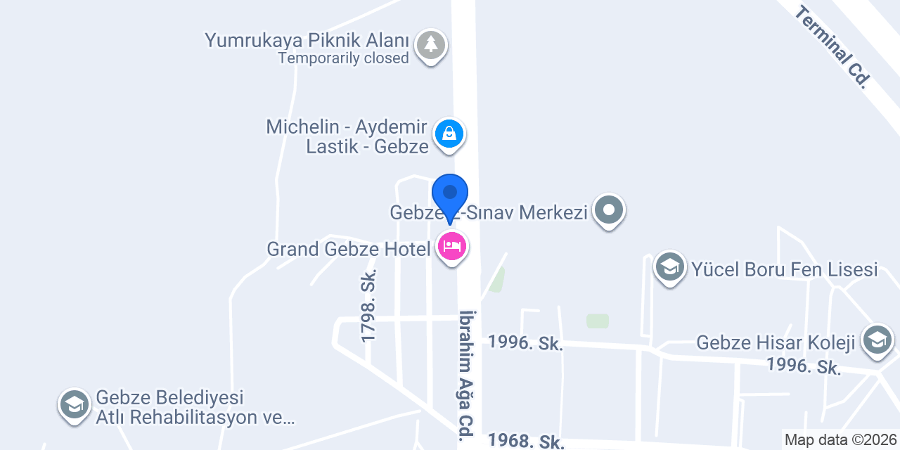 Haser Tur Gebze Ofis konumu