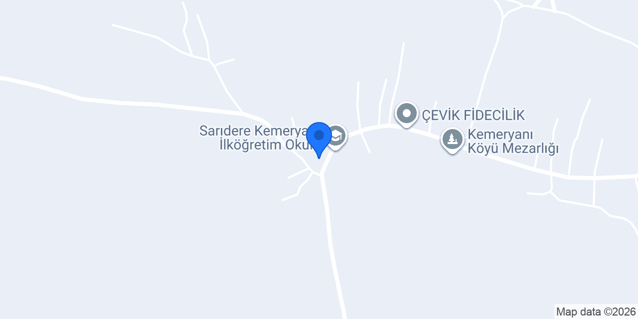 Kemeryanı Köyü Muhtarlığı konumu