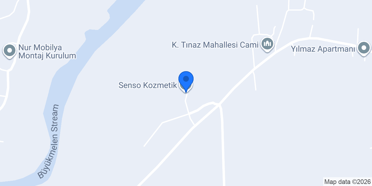 Senso Kozmetik konumu