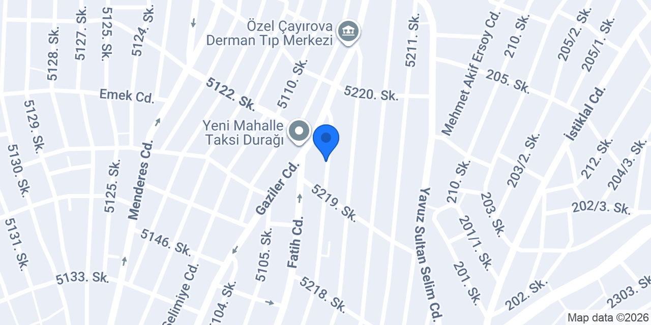 Salon Dizayn Erdem konumu