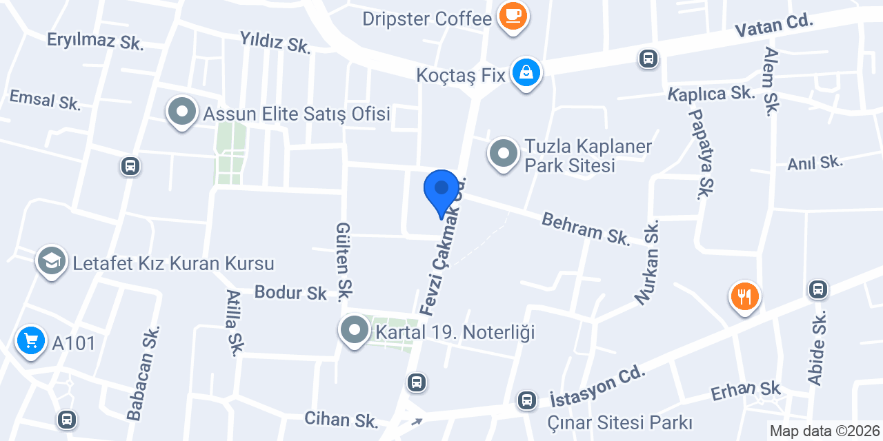 Nil Bayan Kuaförü konumu