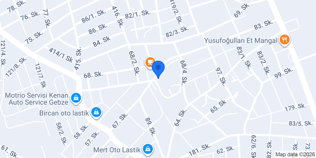 Göktürk Evleri konumu