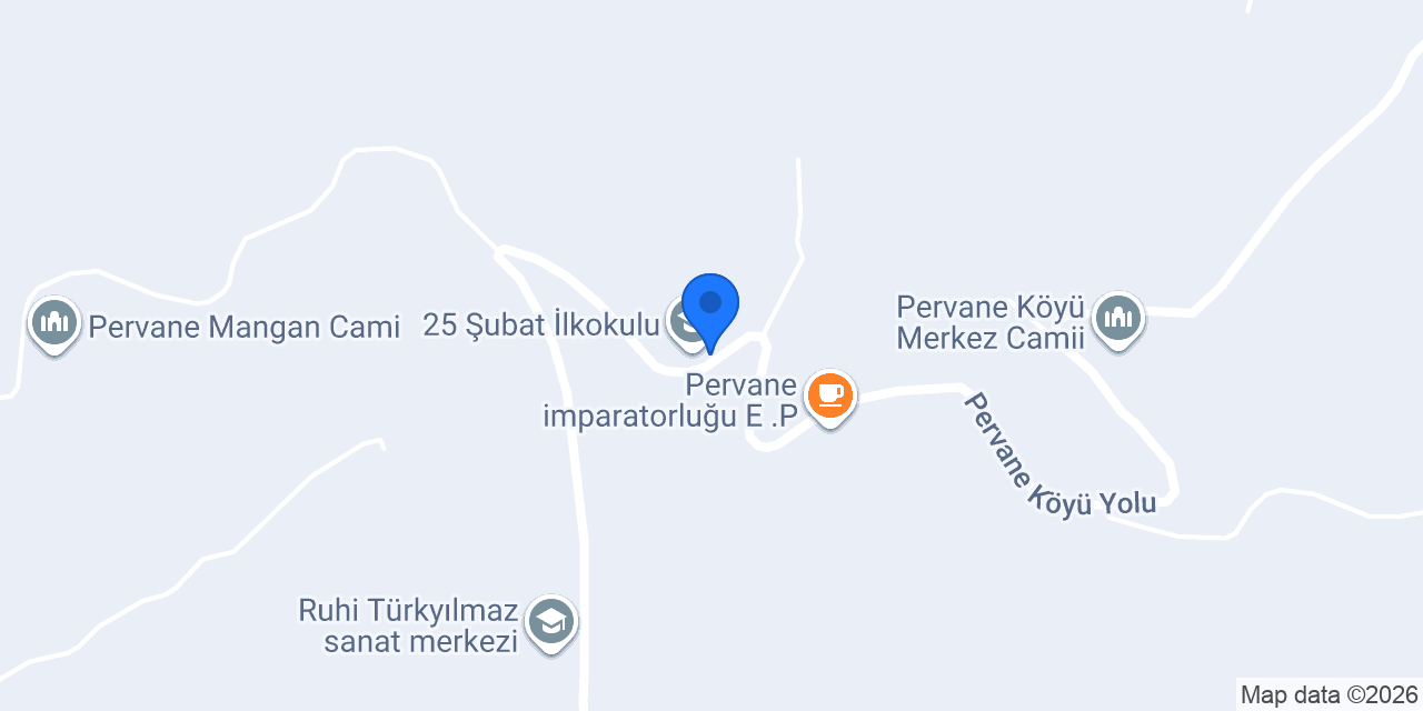 Pervane Mahallesi Muhtarlığı konumu