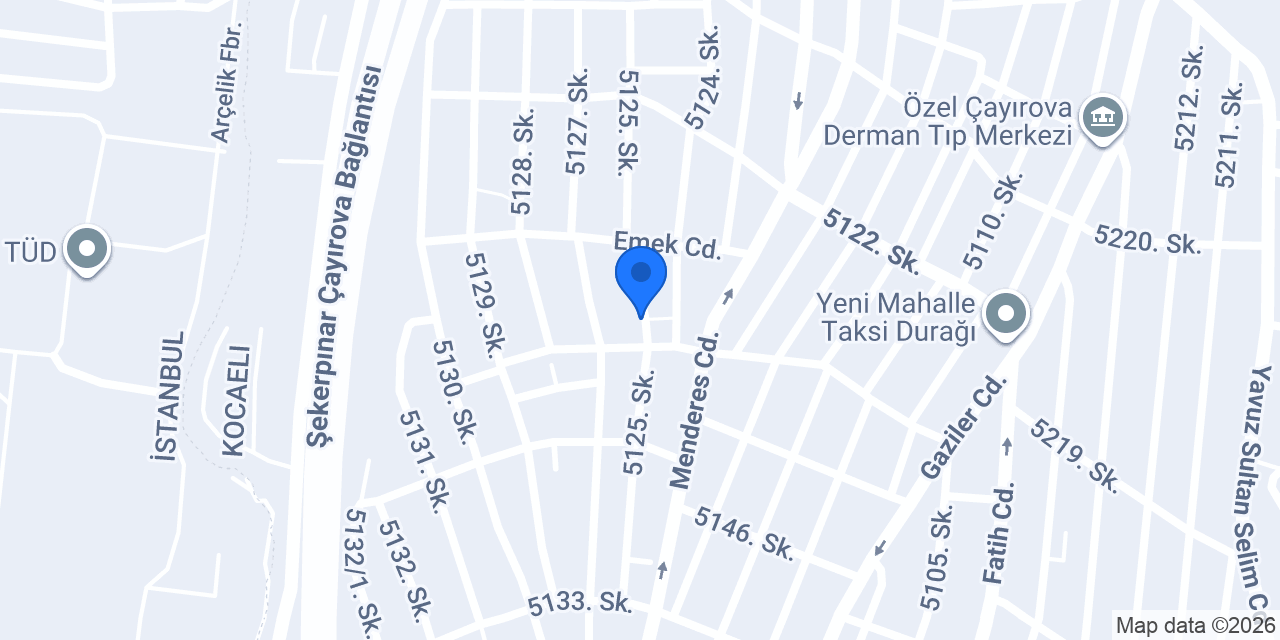 Şen Elektrikçi konumu