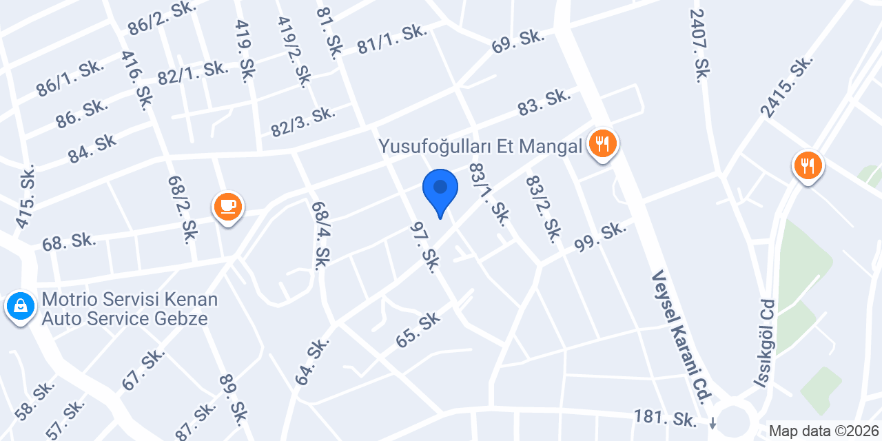 ASLANŞAH OTOMOTİV konumu