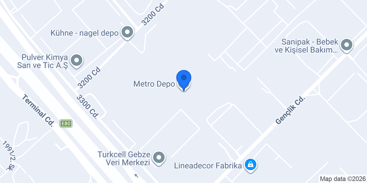 Metro Depo konumu