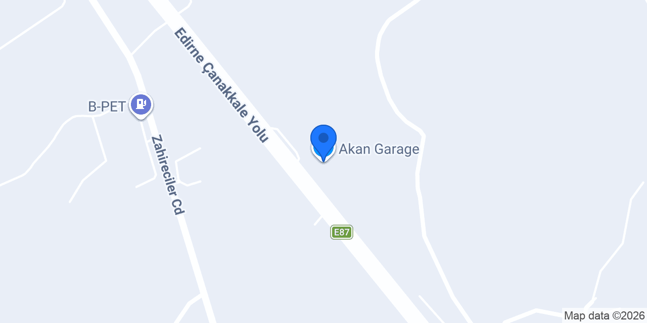 Akan Garage konumu