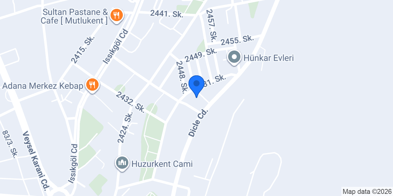 Gebze Ahu Evleri konumu