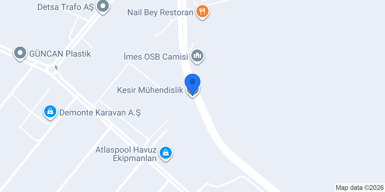 KESİR Fabrika konumu