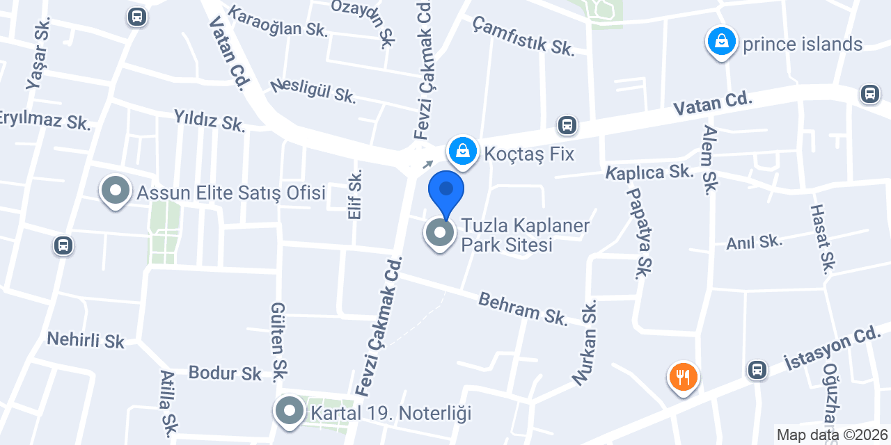 Vespera Masaj Salonu konumu
