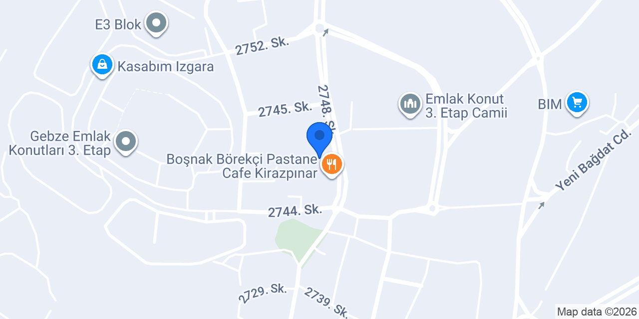 Fizyonorm Gebze konumu