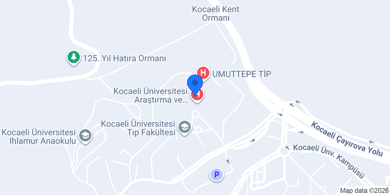 Doç. Dr. Enes Şahin konumu