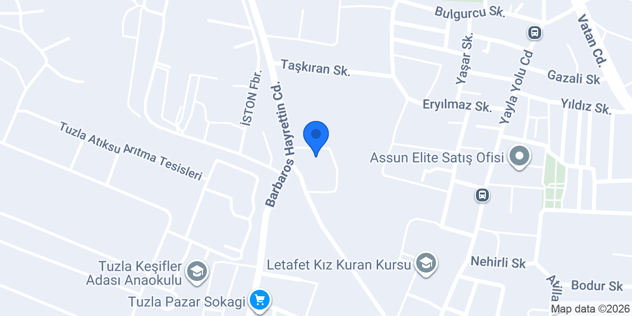 Beliz Grup Yapı konumu