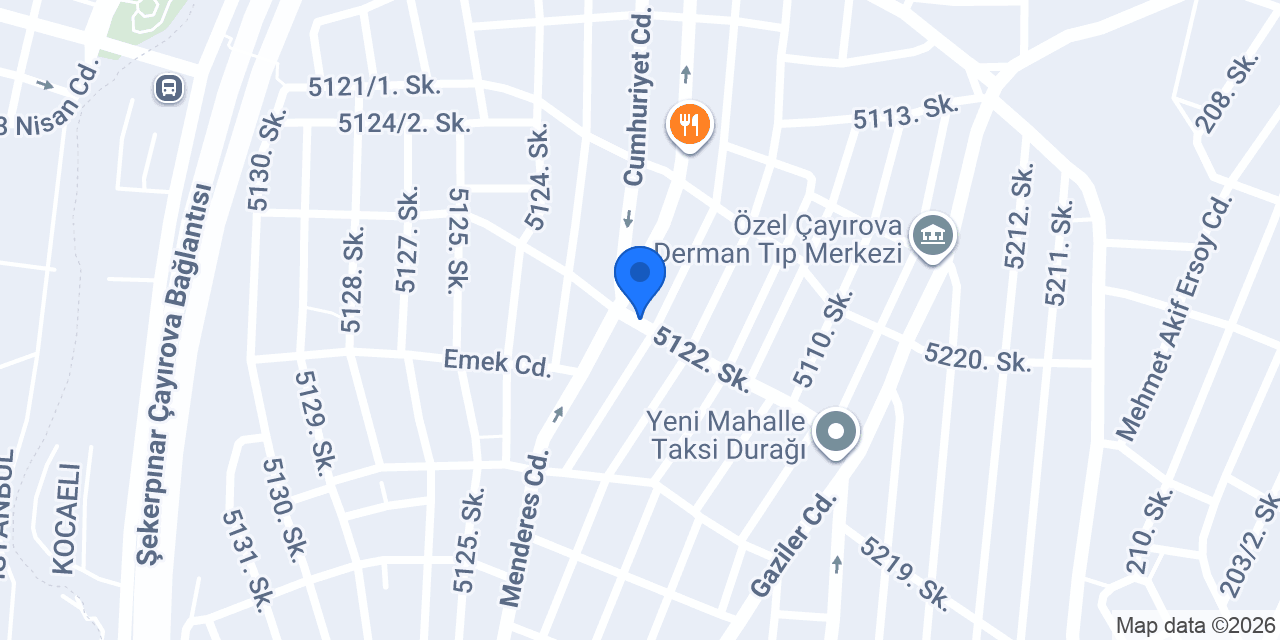 Halil Ticaret Beyaz Eşya Mobilya konumu