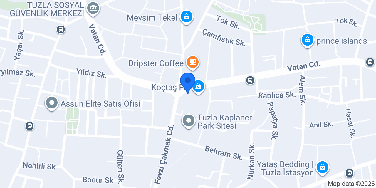 Otizm Eğitim Derneği konumu