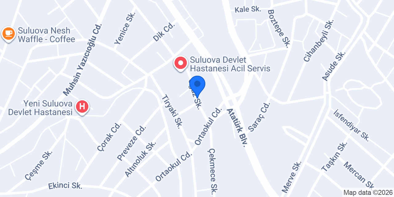 Çakırtaş Eczanesi konumu