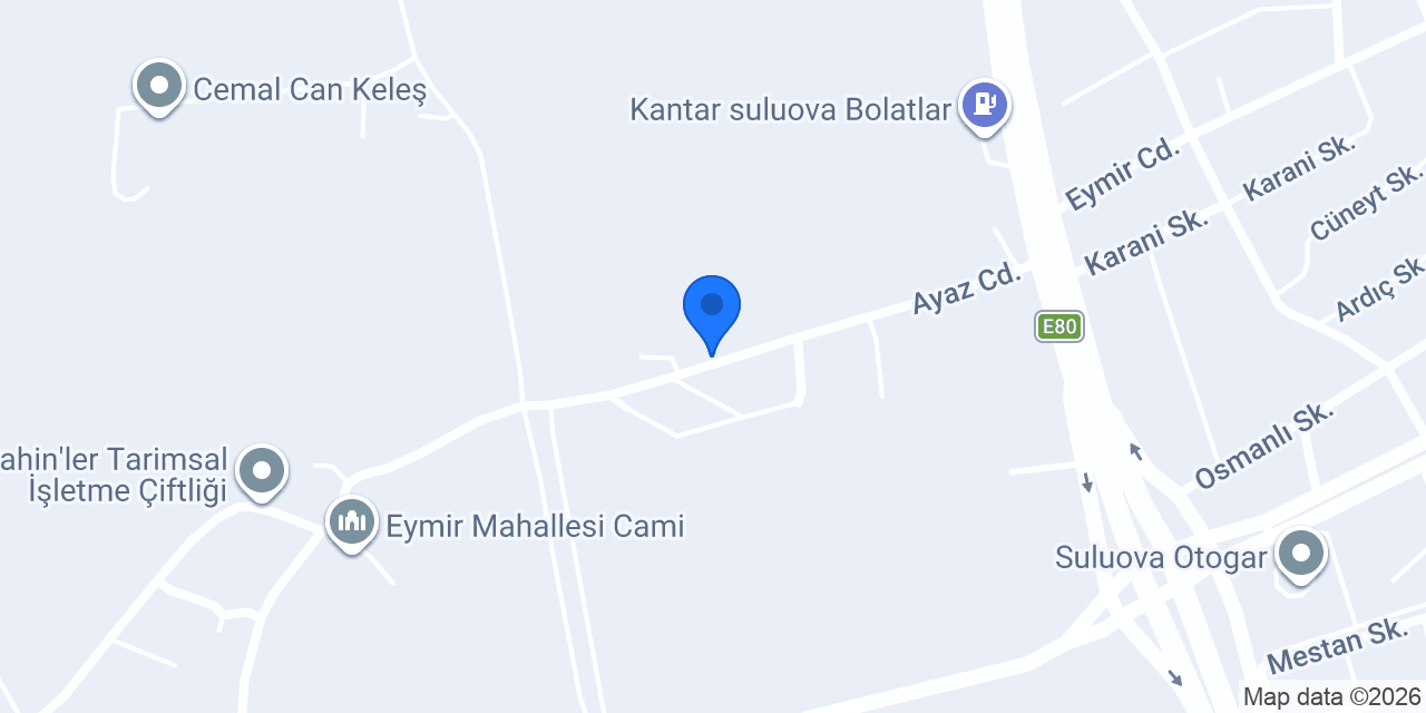 Eymir İlköğretim Okulu konumu