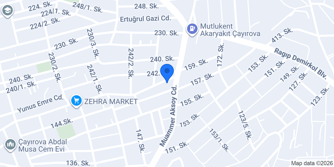 DİLEK EMLAK konumu