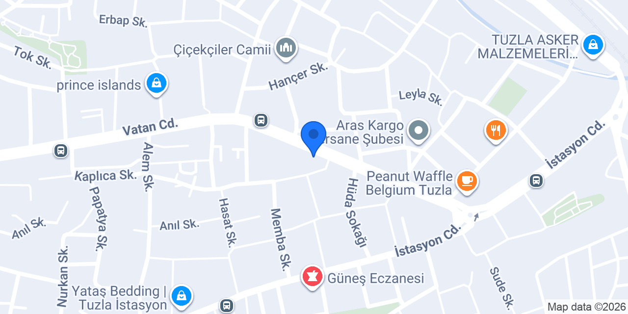 Maraşk Tatlı & Dondurma & Waffle konumu