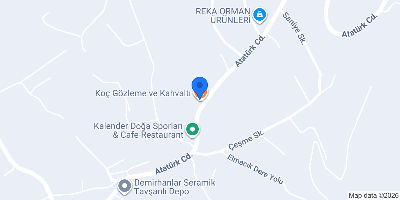 Koç Gözleme ve Kahvaltı konumu