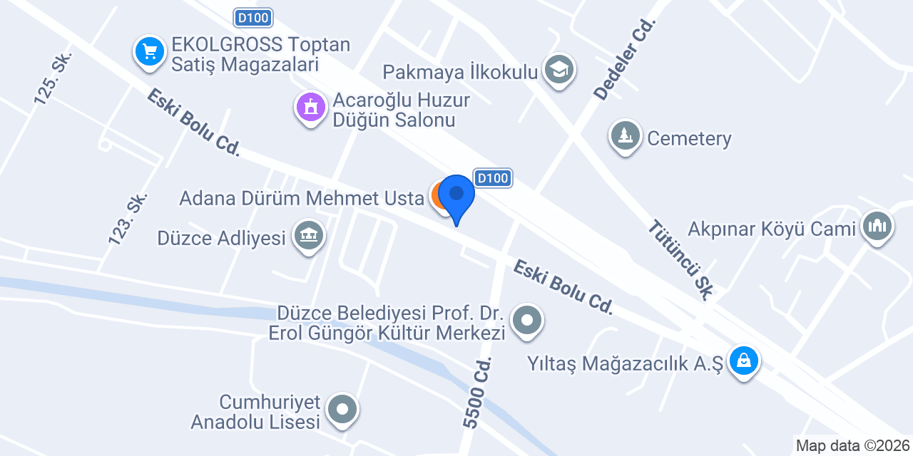 DÜZCE AVUKAT MUHAMMED YİĞİT DOĞRU konumu
