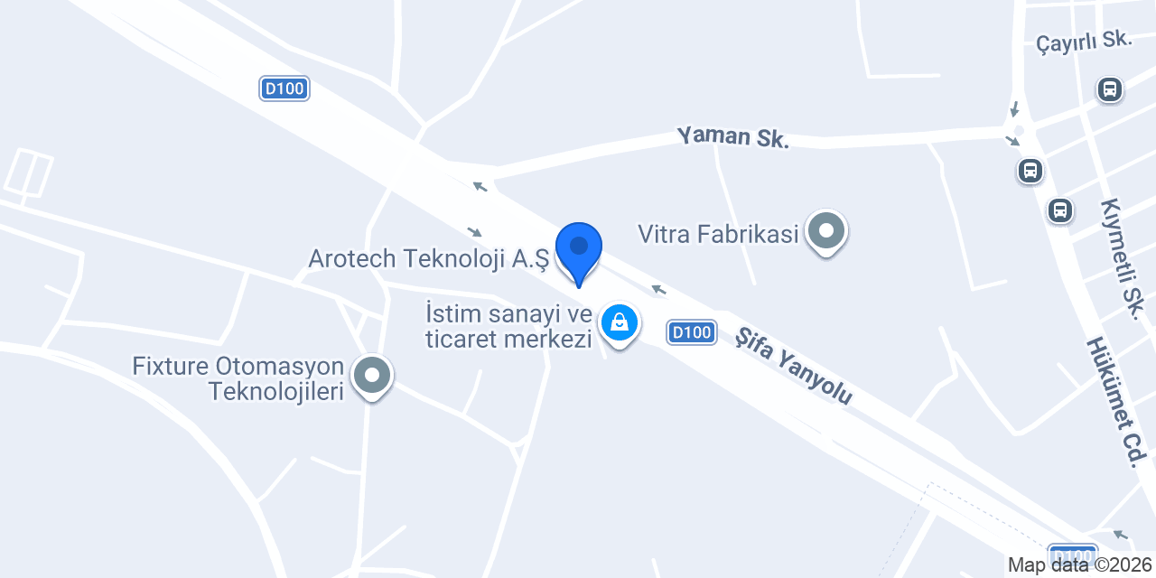 Ercom Kompresör konumu
