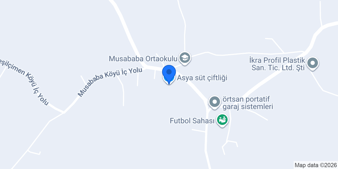 Asya süt çiftliği konumu