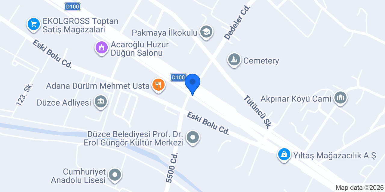 Optima Besin Maddeleri San. ve Tic. A.Ş. konumu