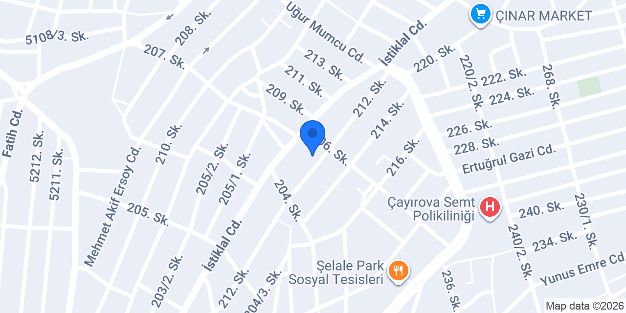 Karagülle tadilat dekorasyon konumu